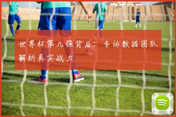 世界杯第几强背后：专访数据团队解析真实战力